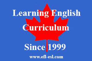 Learning English Curriculum