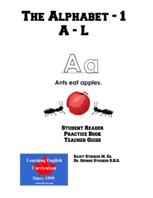 The Alphabet A TO L - ESL for Children - PDF Version