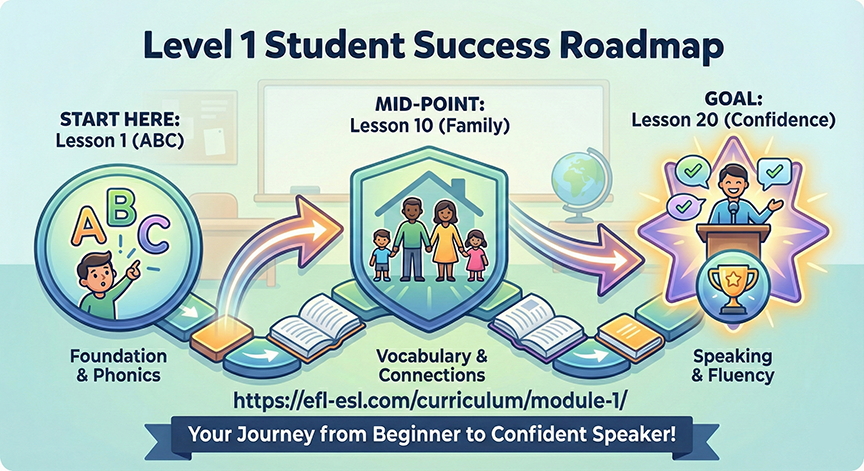 Beginners Level 1 Student Success Roadmap